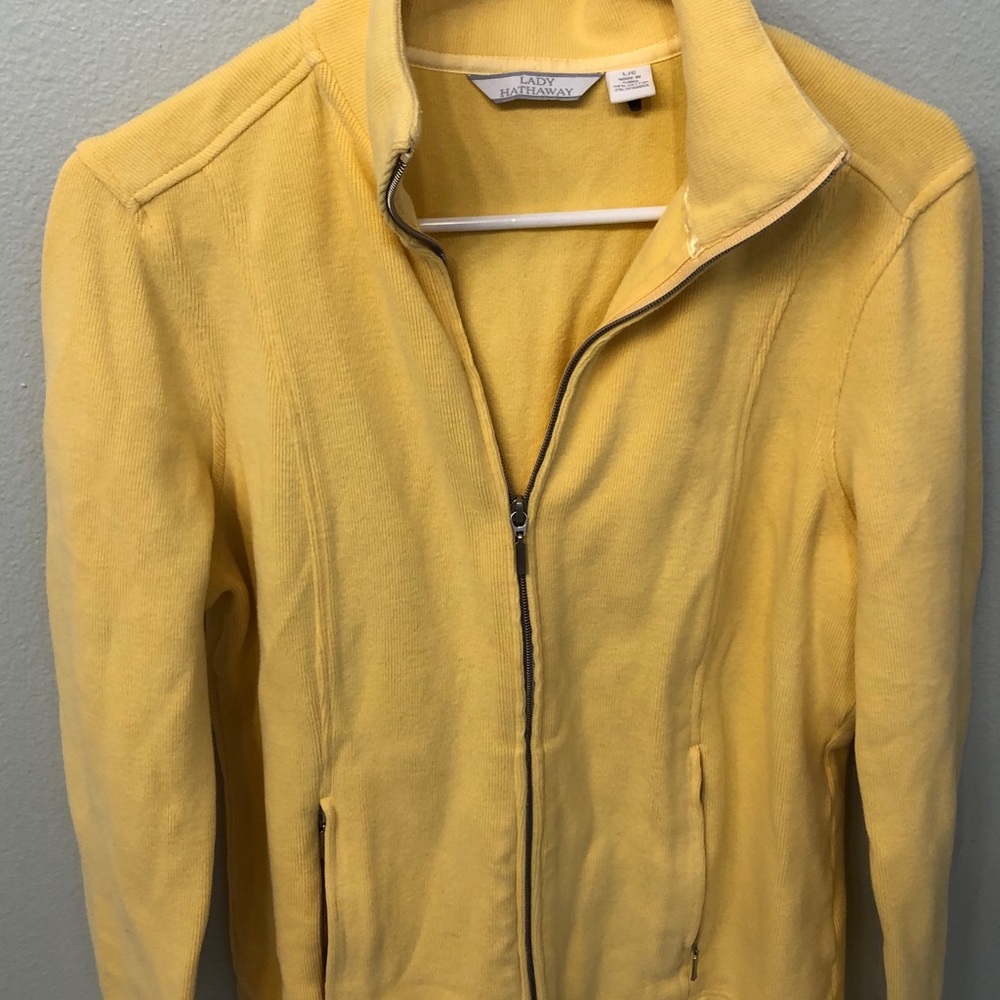 Lady Hathaway’s Yellow Zip-Up